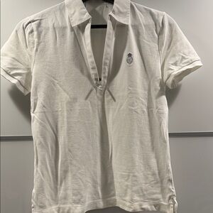 Lauren Ralph Lauren Women's White Jersey Top